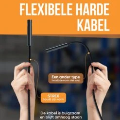 Strex Inspectiecamera Met Scherm 5M - 1080P HD - 4.3 Inch LCD Scherm - IP67 Waterdicht - LED Verlichting - Endoscoop - Inspectie Camera -Makita || Merkloos || Stanley Verkoopwinkel 1200x1200 17