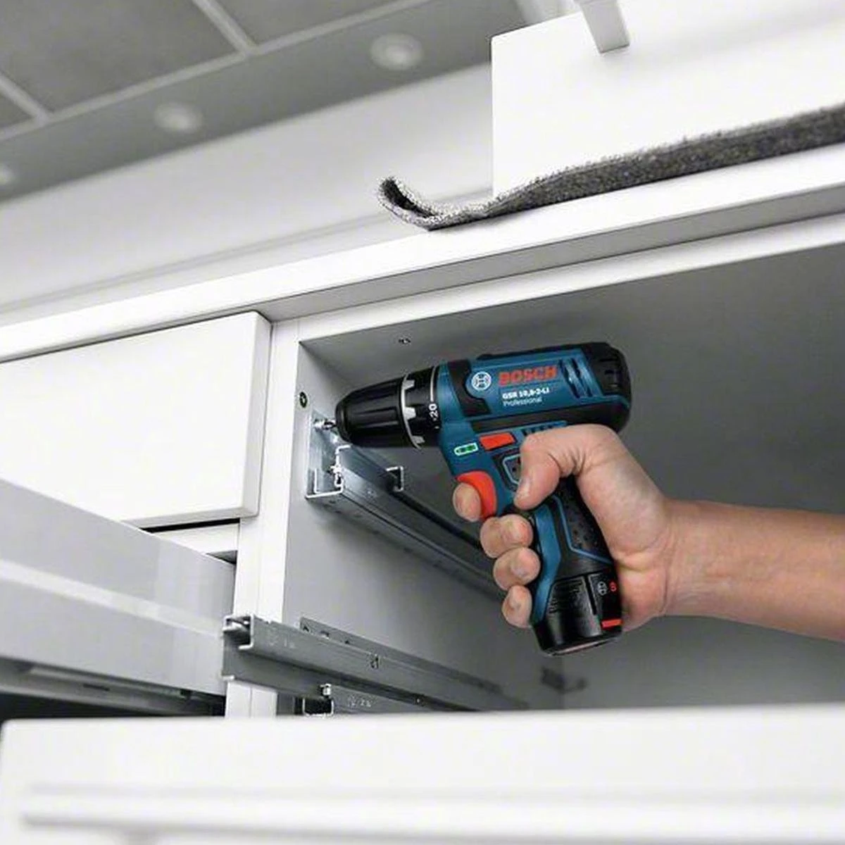 Bosch Professional Accu-boormachine GSR 120-LI - 12 V - Inclusief Batterij En Lader 4 Bosch Professional Accu-boormachine GSR 120-LI - 12 V - Inclusief Batterij En Lader - Afbeelding 4