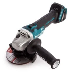 Makita DGA506Z 18V Li-Ion Accu Haakse Slijper Body - 125mm - Koolborstelloos - Softstart - Losse Body (geleverd Zonder Accu En Lader)