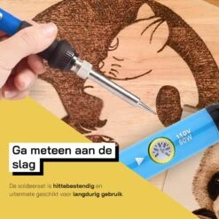 Houtbrander Set - 43 Delig - Pyrografie - Soldeerbout - Houtbrander Voor Hobby - Soldeerset -Makita || Merkloos || Stanley Verkoopwinkel 1200x1200 1781