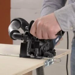 FERM Invalzaag/Mini-cirkelzaag - 500W - Ø85mm - Variabele Snelheden - Incl. 3 Zaagbladen, Stofzuiging Adapter En Opbergkoffer -Makita || Merkloos || Stanley Verkoopwinkel 1200x1200 1914