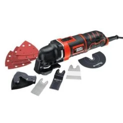 Black & Decker BLACK+DECKER MT300KA-QS Multitool - Oscillerend - 300W - Incl. Koffer En 11 Accessoires -Makita || Merkloos || Stanley Verkoopwinkel 1200x1200 2015