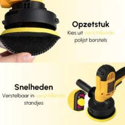 Gtrise Polijstmachine - Poetsmachine Incl. 5 Polijstschijven - 1400W Krachtige Motor -Makita || Merkloos || Stanley Verkoopwinkel 1200x1200 2075