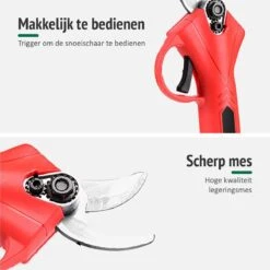 Mardin Elektrische Snoeischaar - Accu Snoeischaar – Elektrische Heggenschaar – Snoeischaar - Inclusief Koffer - Extra Accu - Rood -Makita || Merkloos || Stanley Verkoopwinkel 1200x1200 2090