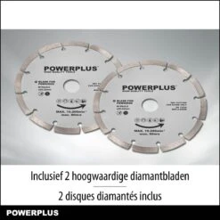 Powerplus POWX0650 Muurfrees - Sleufmachine - Sleuvenfrees - 1800W - 2x Ø150mm - Softstart - Zaagbladen Verstelbaar - Incl. Gereedschapskoffer, 2 Diamantzaagbladen En Stofzuigadaptor 8 Powerplus POWX0650 Muurfrees - Sleufmachine - Sleuvenfrees - 1800W - 2x Ø150mm - Softstart - Zaagbladen Verstelbaar - Incl. Gereedschapskoffer, 2 Diamantzaagbladen En Stofzuigadaptor -Makita || Merkloos || Stanley Verkoopwinkel 1200x1200 2117