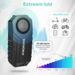 PROKING Alarmsysteem Voertuigen - Fiets Alarm - Auto Alarm - Multifunctioneel - Alarm Met Afstandsbediening - Waterdicht - Voertuigbeveiliging - Alarm Sensor -Makita || Merkloos || Stanley Verkoopwinkel 1200x1200 2162