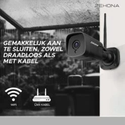 Zekona 30C - 5MP Beveiligingscamera Voor Buiten - Camera Beveiliging - 4x Digitale Zoom + 64GB SD Kaart -Makita || Merkloos || Stanley Verkoopwinkel 1200x1200 2190