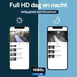 Housetrack 1080P Bewakingscamera Met App - Draadloos Wifi Camera - IP Camera Binnen - Security Camera - Buiten Camera Met Nachtzicht - Smart Camera -Makita || Merkloos || Stanley Verkoopwinkel 1200x1200 2200