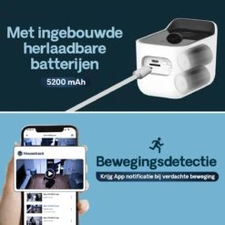 Housetrack 1080P Bewakingscamera Met App - Draadloos Wifi Camera - IP Camera Binnen - Security Camera - Buiten Camera Met Nachtzicht - Smart Camera -Makita || Merkloos || Stanley Verkoopwinkel 1200x1200 2201