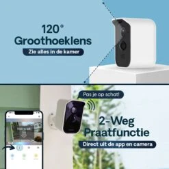 Housetrack 1080P Bewakingscamera Met App - Draadloos Wifi Camera - IP Camera Binnen - Security Camera - Buiten Camera Met Nachtzicht - Smart Camera -Makita || Merkloos || Stanley Verkoopwinkel 1200x1200 2204