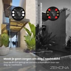 Zekona 20C - IP Camera Beveiliging - Buiten - Beveiligingscamera - WiFi 4x Digitale Zoom + 32 GB SD Kaart -Makita || Merkloos || Stanley Verkoopwinkel 1200x1200 2226