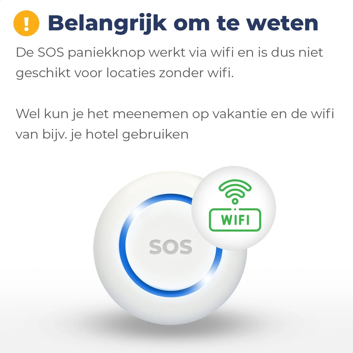 Persoonlijk Alarm Met SOS Paniekknop - Senioren Alarm - Alarmknop / Noodknop - Melding Op Afstand - Smart Home Beveiliging 2 Persoonlijk Alarm Met SOS Paniekknop - Senioren Alarm - Alarmknop / Noodknop - Melding Op Afstand - Smart Home Beveiliging - Afbeelding 2