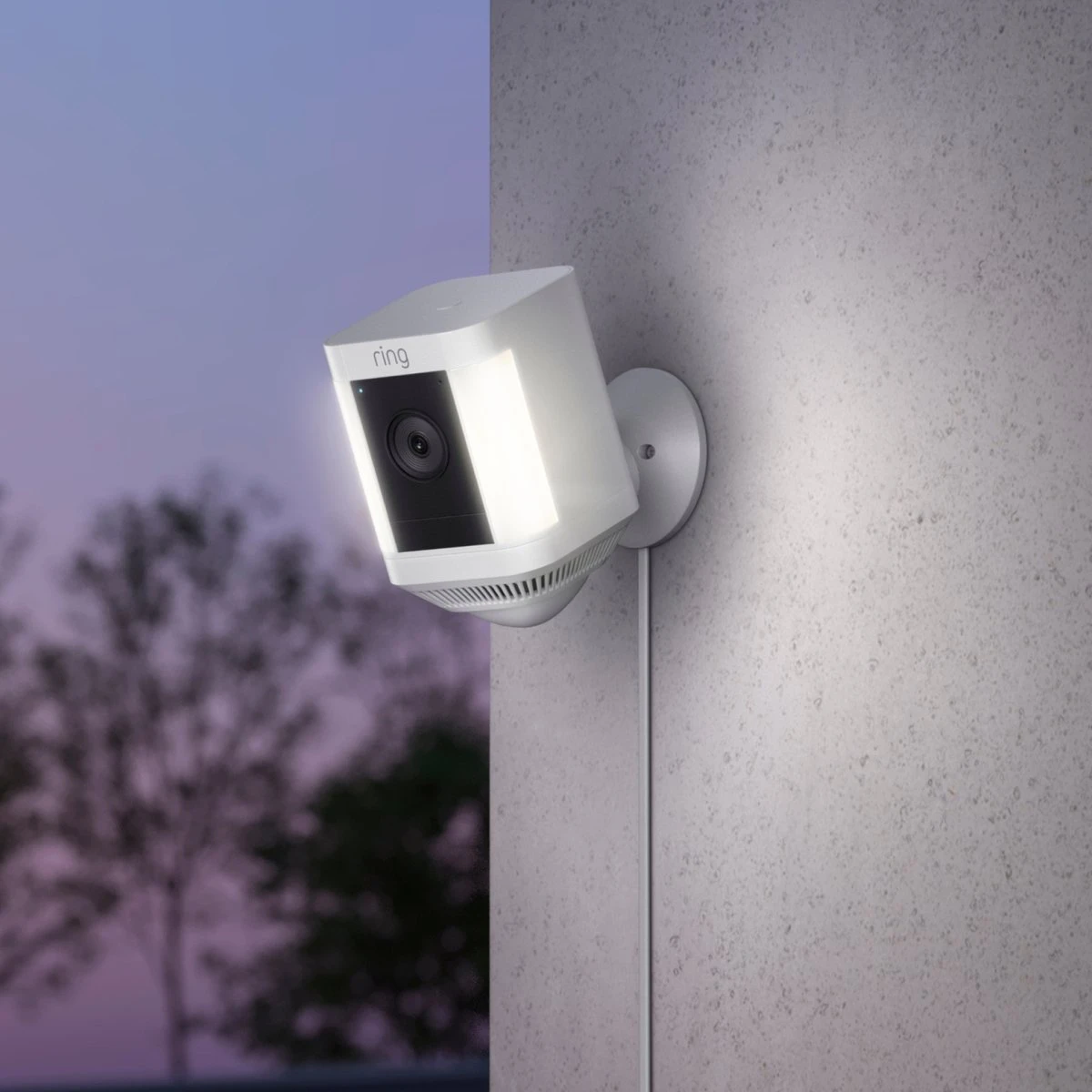 Ring Spotlight Cam Plus - Plug-In - Beveiligingscamera - Wit 7 Ring Spotlight Cam Plus - Plug-In - Beveiligingscamera - Wit - Afbeelding 7