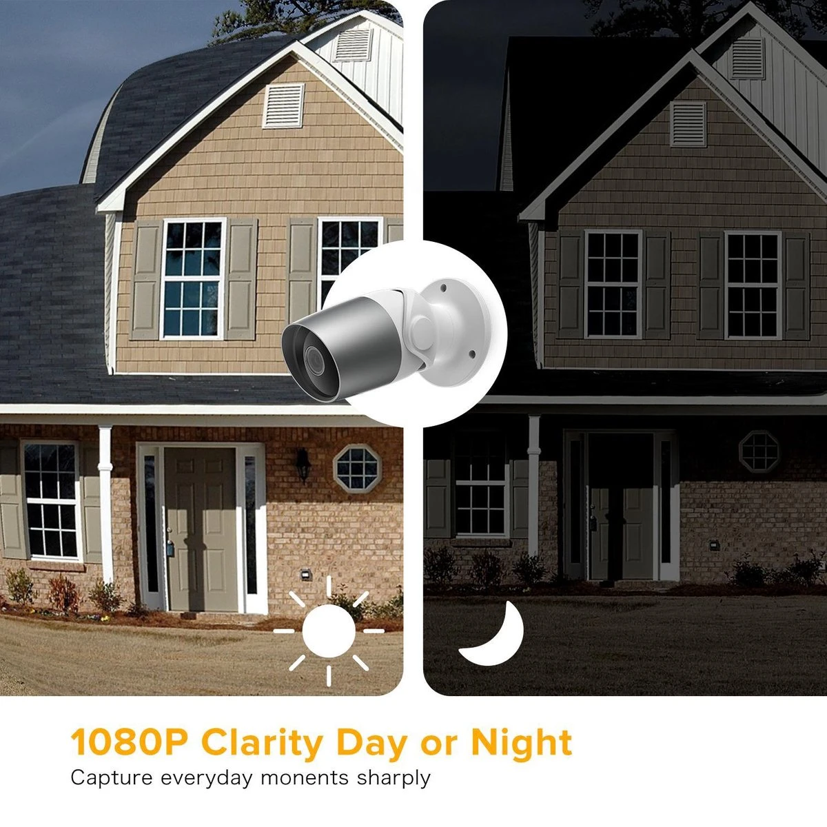 Laxihub O1 Bewakingscamera - Beveiligingscamera Buiten - 1080P Full HD Resolutie - Wifi Camera - Inclusief 32GB SD Kaart 4 Laxihub O1 Bewakingscamera - Beveiligingscamera Buiten - 1080P Full HD Resolutie - Wifi Camera - Inclusief 32GB SD Kaart - Afbeelding 4