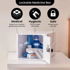 Lockabox One™ Afsluitbare Medicijnkast - Opbergbox Met Cijferslot – Wit -Makita || Merkloos || Stanley Verkoopwinkel 1200x1200 2422