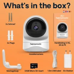 Happysnoots 1080P Huisdiercamera Met App - 360° Honden Camera - Hondencamera - Huisdier / Pet Cam - Voor Hond / Dog / Kat / Huisdieren -Makita || Merkloos || Stanley Verkoopwinkel 1200x1200 2440