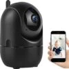 Merkloos Beveiligingscamera - IP Camera - 1080P - Spraakfunctie - 360° Draaibaar - Zwart