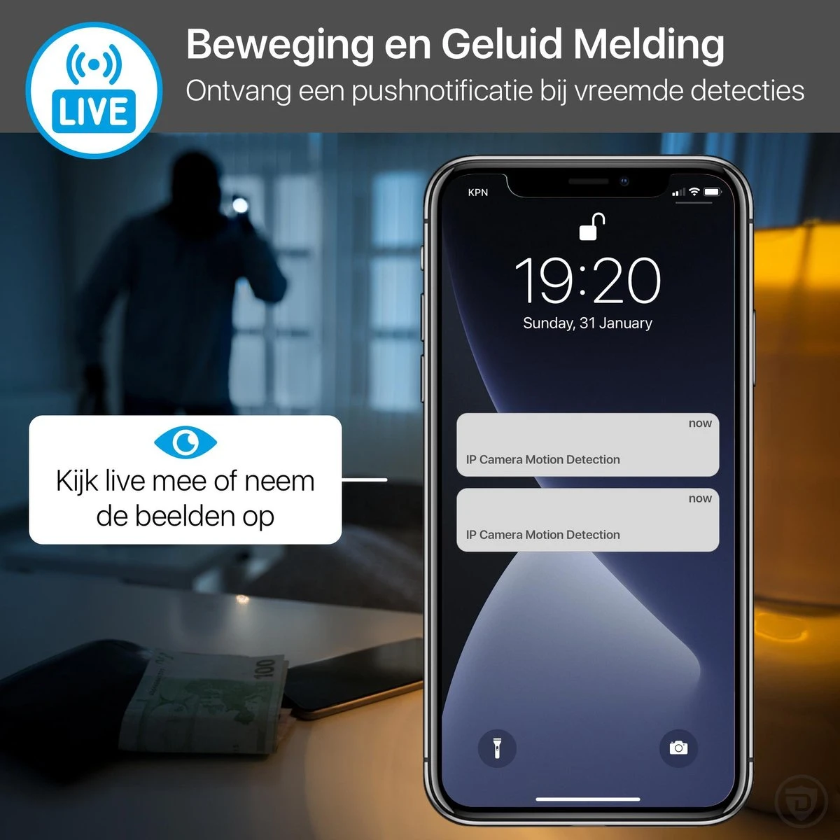 Hondencamera - Huisdiercamera Met App - Bestuurbaar Via Telefoon - Beveiligingscamera - Automatisch Volgen - Draadloos Via Wifi - Spreken En Luister Functie - Petcam - Wit 5 Hondencamera - Huisdiercamera Met App - Bestuurbaar Via Telefoon - Beveiligingscamera - Automatisch Volgen - Draadloos Via Wifi - Spreken En Luister Functie - Petcam - Wit - Afbeelding 5
