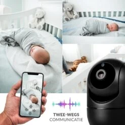 IP Camera Met Bewegingsdetectie – WiFi Beveiligingscamera – Huisdiercamera – Babyfoon Met Camera En App – Zwart -Makita || Merkloos || Stanley Verkoopwinkel 1200x1200 2483