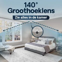 Housetrack Bewakingscamera 1080P - IP Beveiligingscamera Met App - Wifi Security Camera - Smart Home - Camera Beveiliging Binnen -Makita || Merkloos || Stanley Verkoopwinkel 1200x1200 2538
