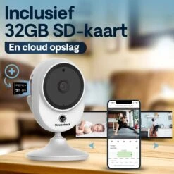 Housetrack Bewakingscamera 1080P - IP Beveiligingscamera Met App - Wifi Security Camera - Smart Home - Camera Beveiliging Binnen -Makita || Merkloos || Stanley Verkoopwinkel 1200x1200 2539
