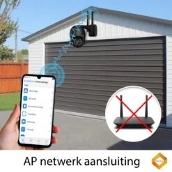 Zekona 20C - Zwart - IP Camera Beveiliging - Buiten - Beveiligingscamera - WiFi 4x Digitale Zoom + 32 GB SD Kaart -Makita || Merkloos || Stanley Verkoopwinkel 1200x1200 2545