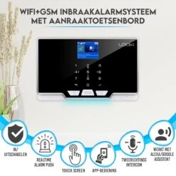 Looki Alarmsysteem - Slim Beveiligingssysteem Met App Zonder Abonnement – 11-delig Draadloos Alarmsysteem Met Melding Via App, SMS, En Telefoonoproep – Raam En Deur Sensoren – Smart Home Beveiliging -Makita || Merkloos || Stanley Verkoopwinkel 1200x1200 2550