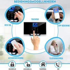 Looki Alarmsysteem - Slim Beveiligingssysteem Met App Zonder Abonnement – 11-delig Draadloos Alarmsysteem Met Melding Via App, SMS, En Telefoonoproep – Raam En Deur Sensoren – Smart Home Beveiliging -Makita || Merkloos || Stanley Verkoopwinkel 1200x1200 2553
