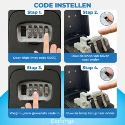 Sleutelkluis Hangslot - Sleutelkluisje Met Code Voor Buiten - Sleutelkastje Met Haak Inclusief Wandmontage - Hangslot Cijferslot Earkings Kluisje Met Cijferslot Zwart 8 Sleutelkluis Hangslot - Sleutelkluisje Met Code Voor Buiten - Sleutelkastje Met Haak Inclusief Wandmontage - Hangslot Cijferslot Earkings Kluisje Met Cijferslot Zwart -Makita || Merkloos || Stanley Verkoopwinkel 1200x1200 2561