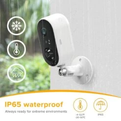 Arenti GO1 Outdoor Beveiligingscamera - Wifi - Wit - 1080P Full HD - Incl. Opslag Met SD-Kaart (32 GB) - Optionele Cloudopslag - Werkt Met Amazon Alexa En Google Assistant -Makita || Merkloos || Stanley Verkoopwinkel 1200x1200 2594