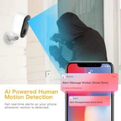 Arenti GO1 Outdoor Beveiligingscamera - Wifi - Wit - 1080P Full HD - Incl. Opslag Met SD-Kaart (32 GB) - Optionele Cloudopslag - Werkt Met Amazon Alexa En Google Assistant -Makita || Merkloos || Stanley Verkoopwinkel 1200x1200 2595