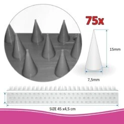 ELRO ACS77 Anti Klim Strips - Voor Muren En Hekwerk - 10-Pack -Makita || Merkloos || Stanley Verkoopwinkel 1200x1200 2683