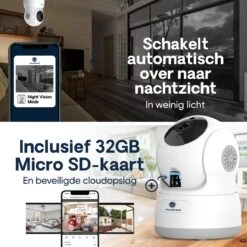 Housetrack Surveillance Camera - IP-camera - Binnencamera - HD-camera - 360° Beveiligingscamera Voor Thuis -Makita || Merkloos || Stanley Verkoopwinkel 1200x1200 2694