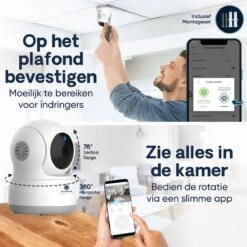 Housetrack Surveillance Camera - IP-camera - Binnencamera - HD-camera - 360° Beveiligingscamera Voor Thuis -Makita || Merkloos || Stanley Verkoopwinkel 1200x1200 2695