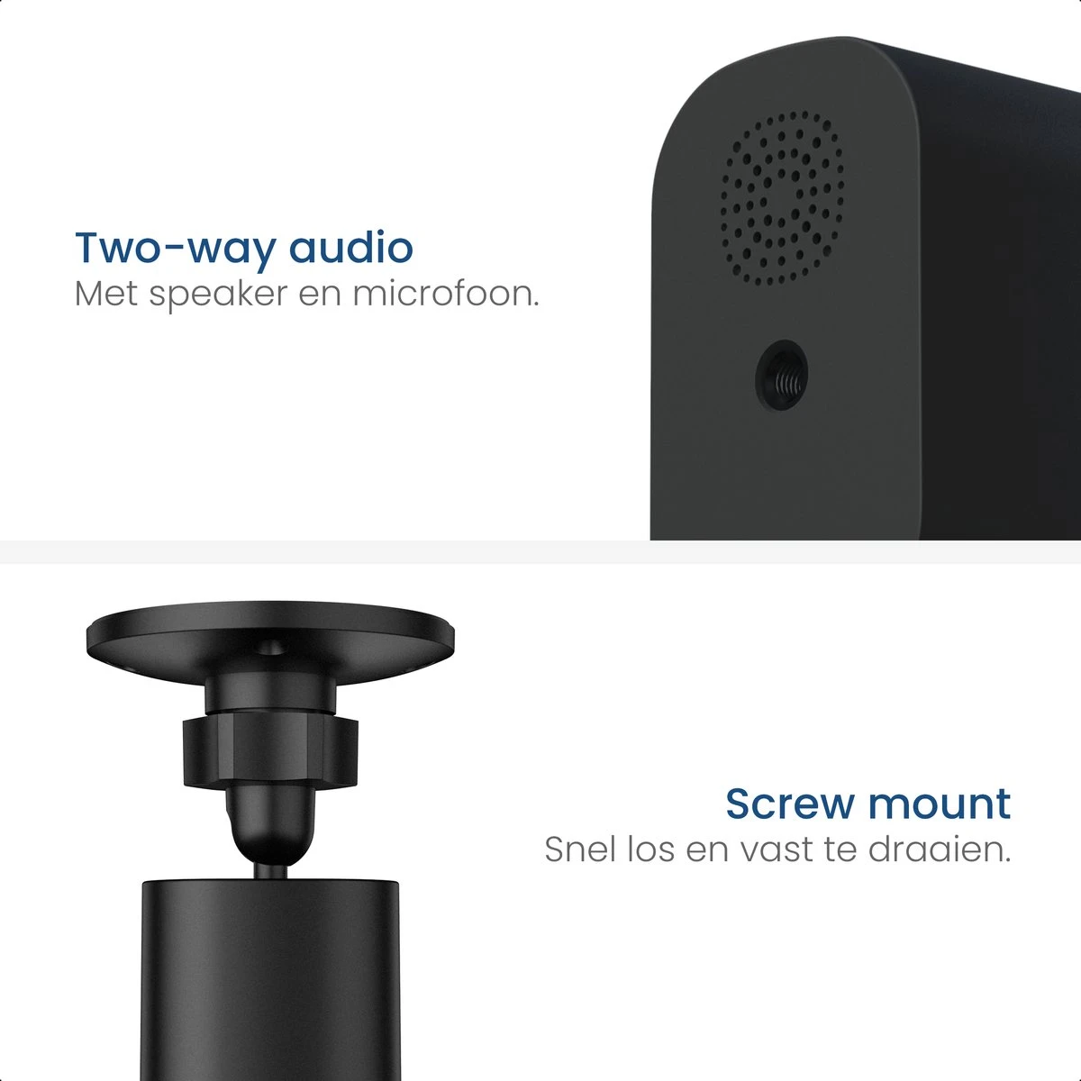 Gologi Draadloze Camera Op Accu - Beveiligingscamera - Met Nachtzicht - Wifi Camera - Security Camera - Oplaadbaar - Nederlandstalige App - 32GB SD-kaart - Zwart 8 Gologi Draadloze Camera Op Accu - Beveiligingscamera - Met Nachtzicht - Wifi Camera - Security Camera - Oplaadbaar - Nederlandstalige App - 32GB SD-kaart - Zwart - Afbeelding 8