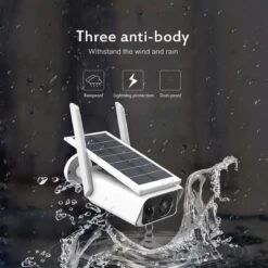 PuroTech IP Beveilingscamera - Buitencamera Met Zonnepaneel - Solar - Op Zonne Energie - Draadloos - Wifi Smart Waterproof IP66 - 1080P HD - Nachtzicht - Met Recorder -Makita || Merkloos || Stanley Verkoopwinkel 1200x1200 2735