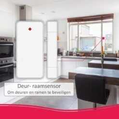 ELRO AS90S Home+ Slim Draadloos Alarmsysteem – Wifi – GSM Functie – Als Beste Getest - Met Basisstation, Controlepaneel, Bewegingsmelder, 3x Deur/Raam Contact En Afstandsbediening -Makita || Merkloos || Stanley Verkoopwinkel 1200x1200 2741