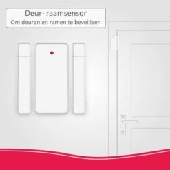 ELRO AS90S Home+ Slim Draadloos Alarmsysteem – Wifi – GSM Functie – Als Beste Getest - Met Basisstation, Controlepaneel, Bewegingsmelder, 3x Deur/Raam Contact En Afstandsbediening -Makita || Merkloos || Stanley Verkoopwinkel 1200x1200 2742