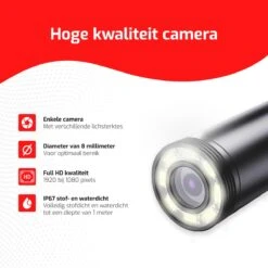 STURMM® ST-IC201 - Industriële Endoscoop Met Enkele Camera - Professionele Inspectiecamera - 4.3 INCH Display - Inclusief Gratis 16GB Micro SD - 5 Meter Kabel -Makita || Merkloos || Stanley Verkoopwinkel 1200x1200 277