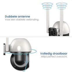 Gologi Outdoor Camera - Buiten Camera Met Nachtzicht - Beveiligingscamera - IP Camera - Security Camera - 4x Digitale Zoom - 3MP - Met Wifi En App -Makita || Merkloos || Stanley Verkoopwinkel 1200x1200 2797