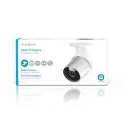 Nedis SmartLife Camera Voor Buiten - Wi-Fi - Full HD 1080p - IP65 - Cloud Opslag (optioneel) / MicroSD (niet Inbegrepen) - 12 V DC - Nachtzicht - Android™ / IOS - Wit / Zilver -Makita || Merkloos || Stanley Verkoopwinkel 1200x1200 2844