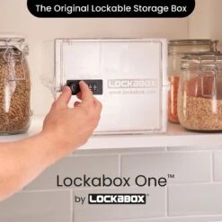 Lockabox One™ Afsluitbare Medicijnkast - Opbergbox Met Cijferslot - Kristal 21 Lockabox One™ Afsluitbare Medicijnkast - Opbergbox Met Cijferslot - Kristal -Makita || Merkloos || Stanley Verkoopwinkel 1200x1200 2897