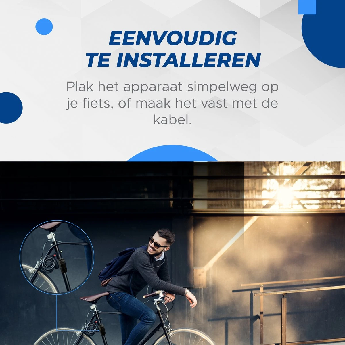 Merkloos Cloxks Alarmsysteem Voor Fiets & Scooter - Fietsalarm Met Afstandsbediening - Motor Alarm - Waterdicht Fietsslot 5 Merkloos Cloxks Alarmsysteem Voor Fiets & Scooter - Fietsalarm Met Afstandsbediening - Motor Alarm - Waterdicht Fietsslot - Afbeelding 5
