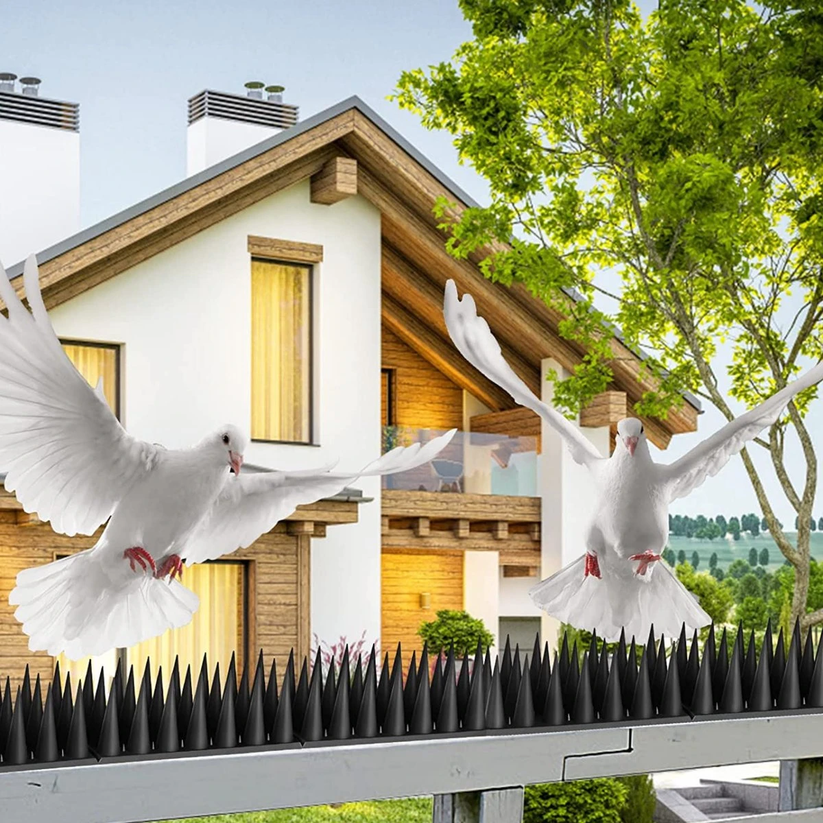 PetsBest Antiklim Strip Katten - Duivenpinnen - 5M 6 PetsBest Antiklim Strip Katten - Duivenpinnen - 5M - Afbeelding 6