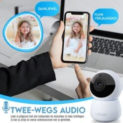 Looki Beveiligingscamera Met 32GB SD Kaart - Geluidsdetectie - FHD PTZ Wi-Fi - IP Camera - Cloud - Huisdiercamera - Babyfoon Met Camera - Wit -Makita || Merkloos || Stanley Verkoopwinkel 1200x1200 2949