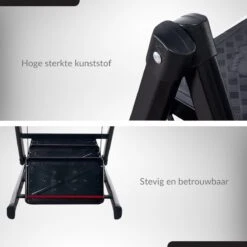 Buxibo - Keukentrapje/Vouwladder - Keukenopstapje - Opvouwbare Ladderkruk - Trapladder - Anti-Slip - Metaal - Zwart -Makita || Merkloos || Stanley Verkoopwinkel 1200x1200 296
