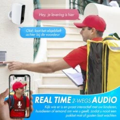 Looki Beveiligingscamera Draadloos - Op Batterij - Incl. 32GB SD-kaart - Voor Binnen En Buiten - Camera Beveiliging - Cloud Opslag - Bewakingscamera - App – Nachtmodus -Makita || Merkloos || Stanley Verkoopwinkel 1200x1200 2973