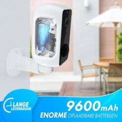 Looki Beveiligingscamera Draadloos - Op Batterij - Incl. 32GB SD-kaart - Voor Binnen En Buiten - Camera Beveiliging - Cloud Opslag - Bewakingscamera - App – Nachtmodus -Makita || Merkloos || Stanley Verkoopwinkel 1200x1200 2975