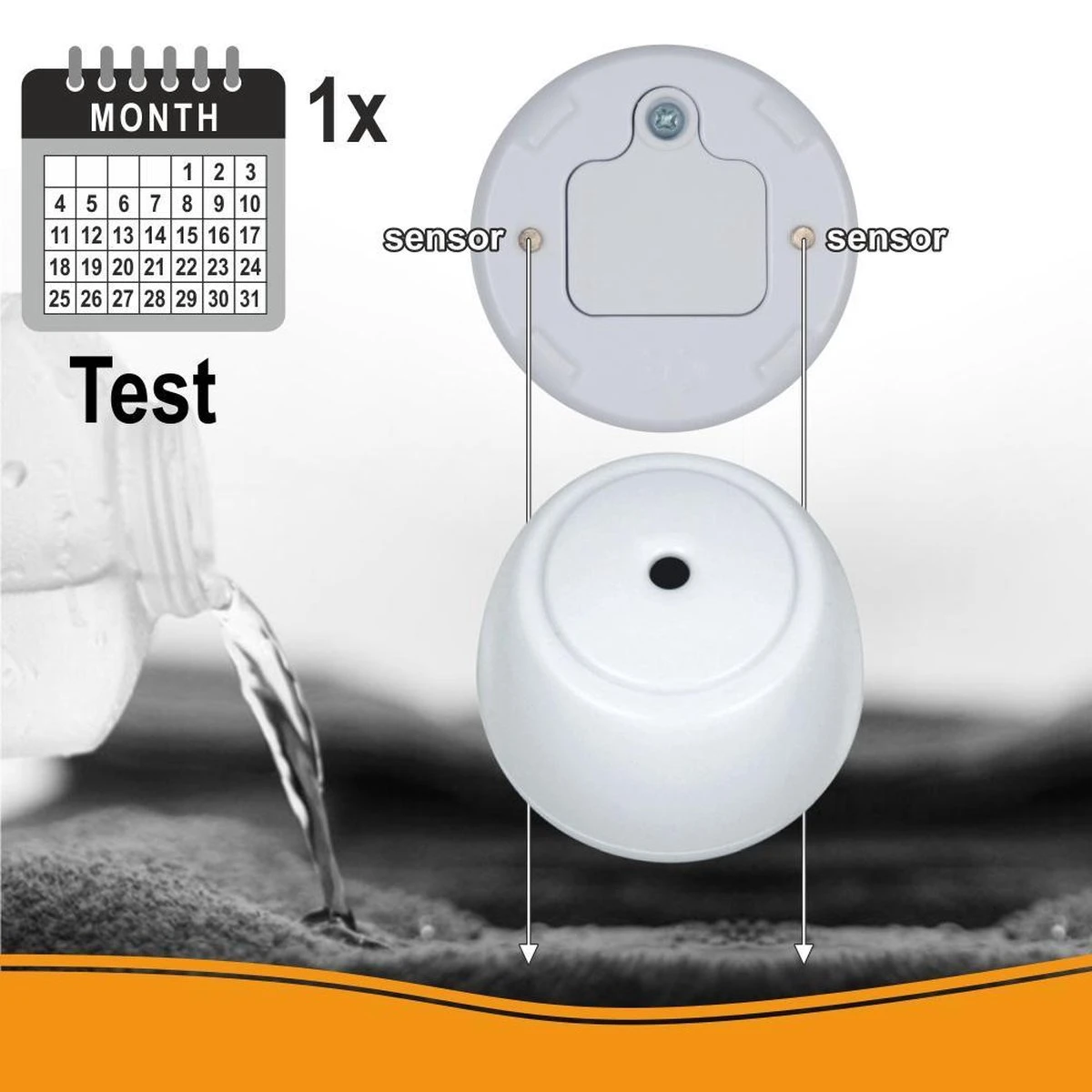 ELRO FW7301 Watermelder Compact Design 4 ELRO FW7301 Watermelder Compact Design - Afbeelding 4