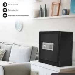 Buxibo - Brandwerende Kluis - Brandkast - Met Digitaal Codeslot En Sleutel - Metaal - Zwart -Makita || Merkloos || Stanley Verkoopwinkel 1200x1200 2995